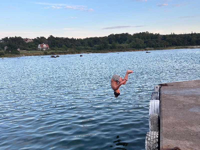 Bild från Själsö hamn